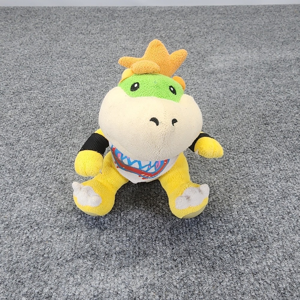 Super Mario - Bowser Jr 7" Plush AUTHENTIC‎ Sanei San-Ei toy doll Nintendo